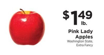 ShopRite Pink lady apples offer