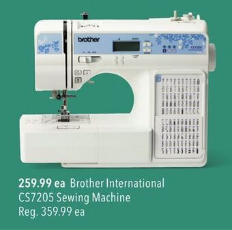 JOANN Brother international cs7205 sewing machine offer