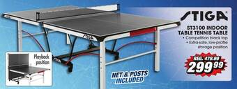 Big 5 Stiga St3100 Indoor Table Tennis Table offer