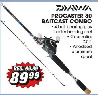 Big 5 Procaster 80 Baitcast Combo offer