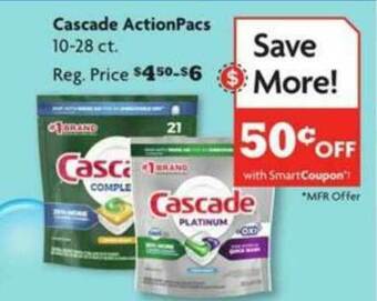 Family Dollar Cascade Actionpacs offer