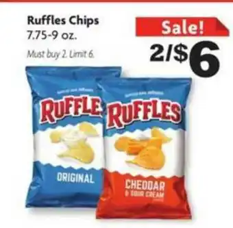 Family Dollar Ruffles Chips offer