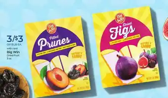 Rite Aid Big Win Dried Fruit offer