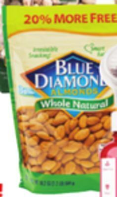 Ocean State Job Lot Blue diamond roasted & salted almonds, 19.2 oz offer