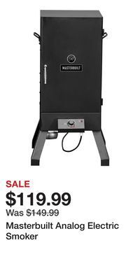 Cabela's Masterbuilt analog electric smoker offer