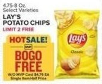 Food Lion Lay's Potato Chips 4.75-8 oz offer