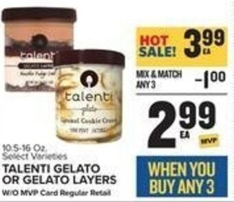 Food Lion Talenti Gelato or Gelato Layers offer