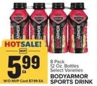 Food Lion 8 Pack 12 Oz. Bottles Select Varieties BODYARMOR SPORTS DRINK offer