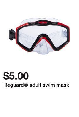 Five Below Lifeguard® adult swim mask offer