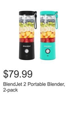 Costco Blendjet 2 portable blender, 2-pack offer