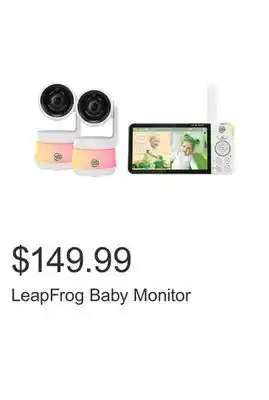 Costco Leapfrog baby monitor offer