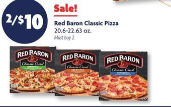 Family Dollar Red baron classic pizza offer