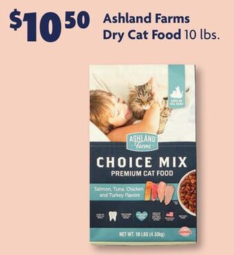 Family Dollar Ashland farms dry cat food offer