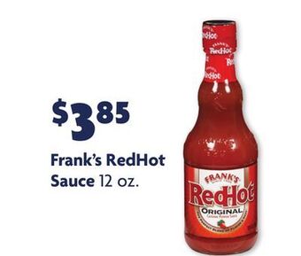 Family Dollar Frank's redhot sauce offer