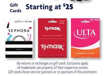 Family Dollar Gift cards offer