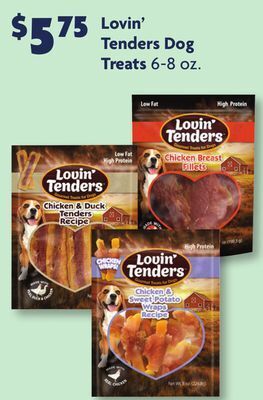 Family Dollar Lovin' tenders dog treats offer