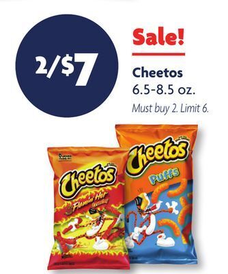 Family Dollar Cheetos offer