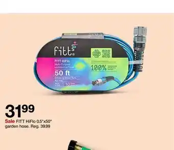 Target Fitt hiflo 0.5 x50 garden hose offer