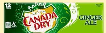 Target Canada dry, and more 12-pk. soda offer