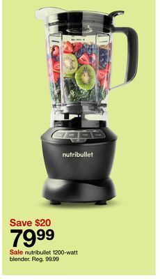Target Nutribullet 1200-watt blender offer
