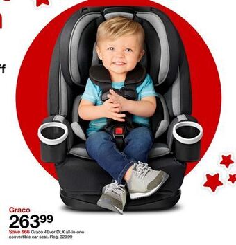 Target Graco 4ever all-in-one convertible car seat offer