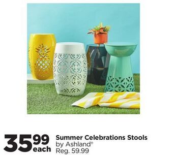 Michaels Summer celebrations stools by ashland® offer