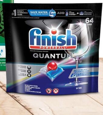 Target Select finish 64-or 76-ct. dishwasher detergent tabs offer