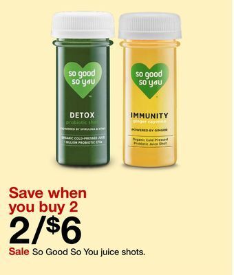 Target So good so you juice shots offer
