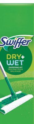 Target Swiffer sweeper dry + wet sweeping starter kit offer