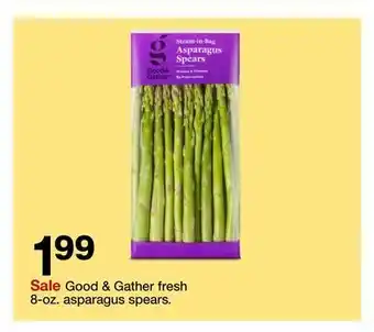 Target Good & gather fresh 8-oz. asparagus spears offer