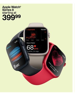 Target Apple watch® series 8 offer