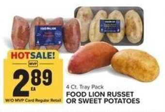 Food Lion FOOD LION RUSSET OR SWEET POTATOES offer