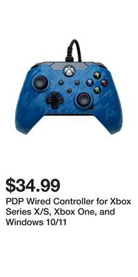 Game Stop Pdp wired controller for xbox series x/s, xbox one, and windows 10/11 offer