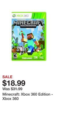 Game Stop Minecraft: xbox 360 edition - xbox 360 offer