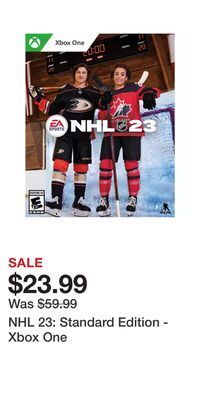 Game Stop Nhl 23: standard edition - xbox one offer