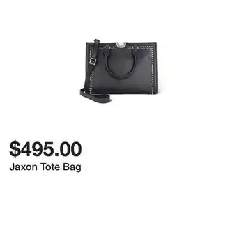 Belk Jaxon tote bag offer