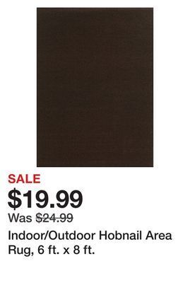 Tractor Supply Company Indoor/outdoor hobnail area rug, 6 ft. x 8 ft. offer