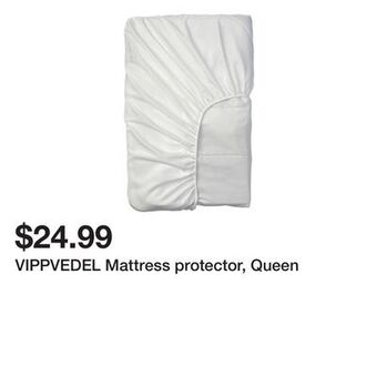 Ikea Vippvedel mattress protector, queen offer