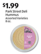 Aldi Park Street Deli Hummus 8 oz offer