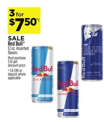 Dollar General Red bull® offer