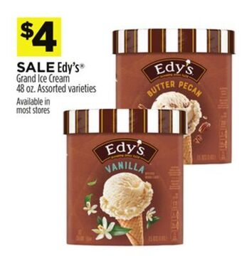Dollar General Edy's® grand ice cream offer