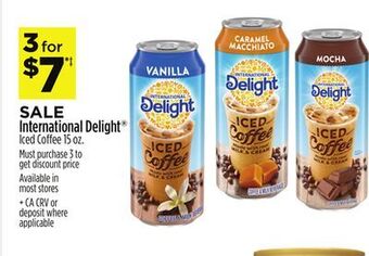 Dollar General International delight® iced coffee offer