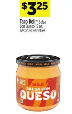 Dollar General Taco bell® salsa con queso offer