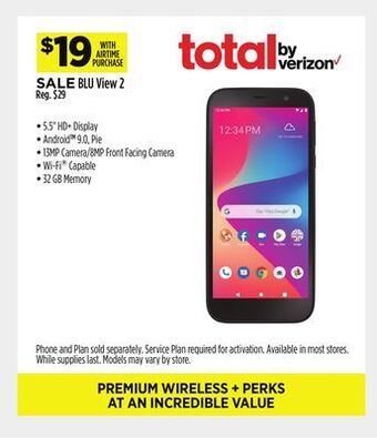 Dollar General Blu view 2 offer