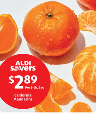 Aldi California Mandarins offer