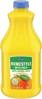 Kroger Kroger premium orange juice offer