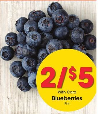 Kroger Blueberries offer
