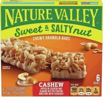 Kroger Nature valley granola bars offer