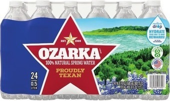 Kroger Ozarka spring water offer