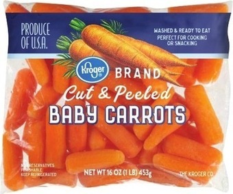 Kroger Kroger baby peeled carrots offer